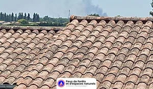 Incendie à Bollène (84) : le feu est éteint