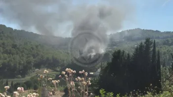Incendie à La Cadière-d'Azur - Var - 26 juin 2026 - Feux de forêts et d'espaces naturels