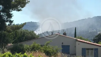 Incendie à La Cadière-d'Azur - Var - 26 juin 2026 - Feux de forêts et d'espaces naturels