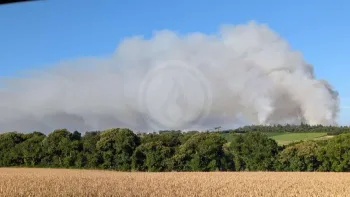 Incendie à Plomodiern - Finistère - 26 juin 2026 - Feux de forêts et d'espaces naturels