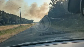 Incendie à Saugnac-et-Muret - Landes - 26 juin 2026 - Feux de forêts et d'espaces naturels