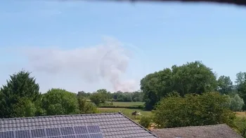 Incendie à Toulon-sur-Allier - Allier - 27 juin 2026 - Feux de forêts et d'espaces naturels