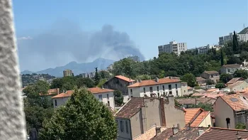Incendie à Aubagne - Bouches-du-Rhône - 27 juin 2026 - Feux de forêts et d'espaces naturels