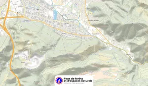 Incendie à Aubagne (13) : les pompiers interviennent
