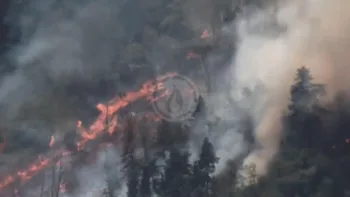 Incendie à Villeneuve-d'Allier - Haute-Loire - 27 juin 2026 - Feux de forêts et d'espaces naturels