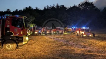 Incendie à Villeneuve-d'Allier - Haute-Loire - 27 juin 2026 - Feux de forêts et d'espaces naturels