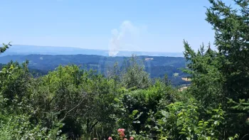 Incendie à Villeneuve-d'Allier - Haute-Loire - 27 juin 2026 - Feux de forêts et d'espaces naturels