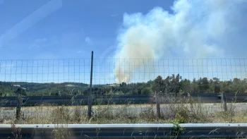 Incendie à Villeneuve-d'Allier - Haute-Loire - 27 juin 2026 - Feux de forêts et d'espaces naturels