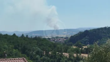 Incendie à Villeneuve-d'Allier - Haute-Loire - 27 juin 2026 - Feux de forêts et d'espaces naturels