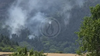 Incendie à Villeneuve-d'Allier - Haute-Loire - 27 juin 2026 - Feux de forêts et d'espaces naturels