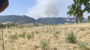 Incendie à Villeneuve-d'Allier - Haute-Loire - 27 juin 2026 - Feux de forêts et d'espaces naturels