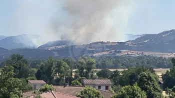 Incendie à Villeneuve-d'Allier - Haute-Loire - 27 juin 2026 - Feux de forêts et d'espaces naturels