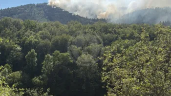 Incendie à Villeneuve-d'Allier - Haute-Loire - 27 juin 2026 - Feux de forêts et d'espaces naturels