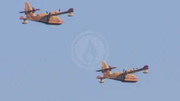 Incendie à Villeneuve-d'Allier - Haute-Loire - 27 juin 2026 - Feux de forêts et d'espaces naturels