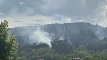 Incendie à Villeneuve-d'Allier - Haute-Loire - 27 juin 2026 - Feux de forêts et d'espaces naturels
