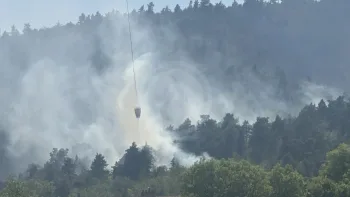 Incendie à Villeneuve-d'Allier - Haute-Loire - 27 juin 2026 - Feux de forêts et d'espaces naturels