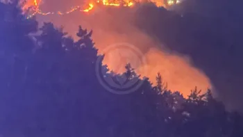 Incendie à Villeneuve-d'Allier - Haute-Loire - 27 juin 2026 - Feux de forêts et d'espaces naturels