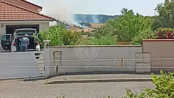 Incendie à Sainte-Colombe-sur-Gand - Loire - 27 juin 2026 - Feux de forêts et d'espaces naturels