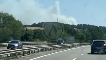 Incendie à Sainte-Colombe-sur-Gand - Loire - 27 juin 2026 - Feux de forêts et d'espaces naturels