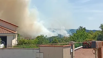 Incendie à Sainte-Colombe-sur-Gand - Loire - 27 juin 2026 - Feux de forêts et d'espaces naturels