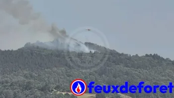 Incendie à Busséol - Puy-de-Dôme - 27 juin 2026 - Feux de forêts et d'espaces naturels