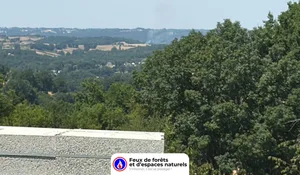 Incendie à Saint-Cyr-la-Roche (19) : les pompiers interviennent