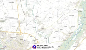 Incendie à Courcelles (17) : les pompiers interviennent