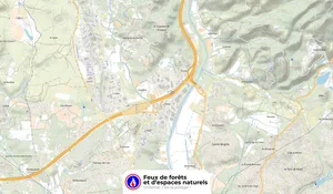 Incendie à Fréjus (83) : les pompiers interviennent
