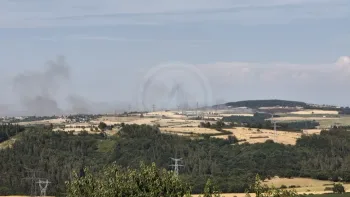 Incendie à Échalas - Rhône - 27 juin 2026 - Feux de forêts et d'espaces naturels
