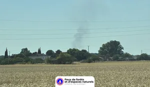 Incendie à Grenade (31) : les pompiers interviennent