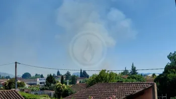 Incendie à Taillades - Vaucluse - 27 juin 2026 - Feux de forêts et d'espaces naturels