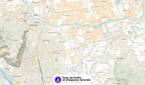 Incendie à Taillades (84) : les pompiers interviennent