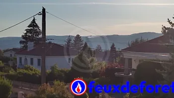 Incendie à Bas-en-Basset - Haute-Loire - 27 juin 2026 - Feux de forêts et d'espaces naturels