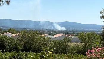 Incendie à Trets - Bouches-du-Rhône - 28 juin 2026 - Feux de forêts et d'espaces naturels