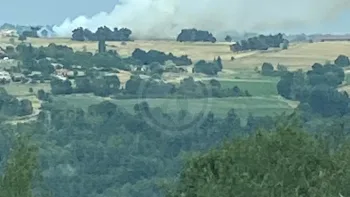 Incendie à Valprivas - Haute-Loire - 28 juin 2026 - Feux de forêts et d'espaces naturels