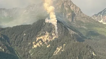 Incendie à Courchevel - Savoie - 28 juin 2026 - Feux de forêts et d'espaces naturels