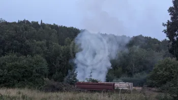 Incendie à Monteils - Gard - 28 juin 2026 - Feux de forêts et d'espaces naturels
