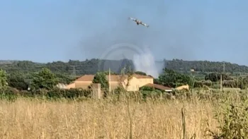 Incendie à Aspiran - Hérault - 29 juin 2026 - Feux de forêts et d'espaces naturels