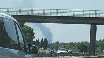 Incendie à Nîmes - Gard - 30 juin 2026 - Feux de forêts et d'espaces naturels