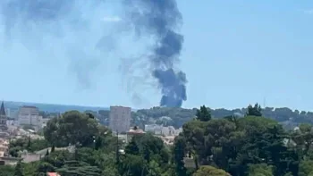 Incendie à Nîmes - Gard - 30 juin 2026 - Feux de forêts et d'espaces naturels