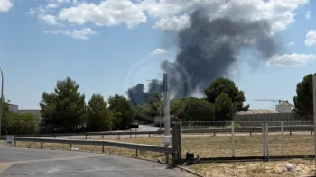 Incendie à Nîmes - Gard - 30 juin 2026 - Feux de forêts et d'espaces naturels