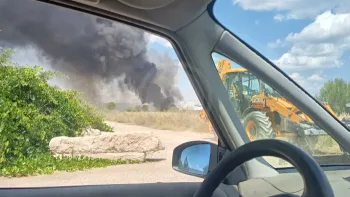 Incendie à Nîmes - Gard - 30 juin 2026 - Feux de forêts et d'espaces naturels