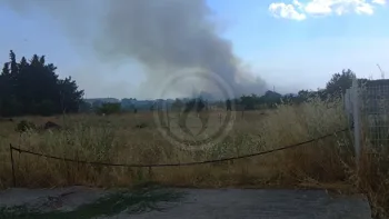 Incendie à Milhaud - Gard - 30 juin 2026 - Feux de forêts et d'espaces naturels