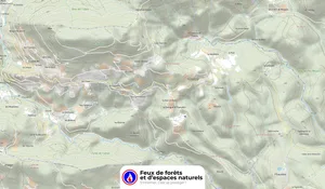Incendie à Claviers (83) : les pompiers interviennent