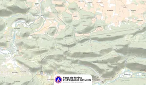 Incendie à Carcès (83) : les pompiers interviennent