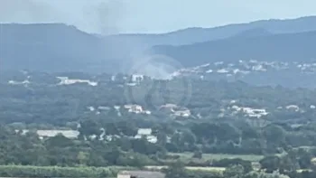 Incendie à Fréjus - Var - 30 juin 2026 - Feux de forêts et d'espaces naturels
