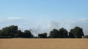 Incendie à Curzay-sur-Vonne - Vienne - 30 juin 2026 - Feux de forêts et d'espaces naturels