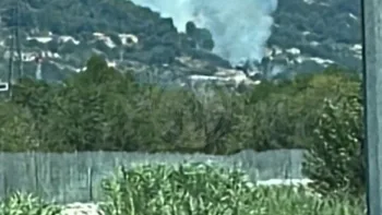 Incendie à Saint-Laurent-du-Var - Alpes-Maritimes - 1 juillet 2026 - Feux de forêts et d'espaces naturels