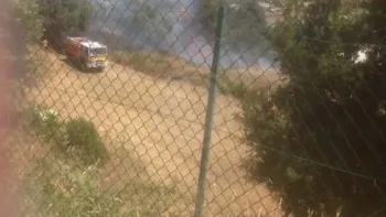 Incendie à Saint-Laurent-du-Var - Alpes-Maritimes - 1 juillet 2026 - Feux de forêts et d'espaces naturels