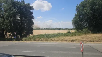 Incendie à Saint-Laurent-de-Mure - Rhône - 1 juillet 2026 - Feux de forêts et d'espaces naturels